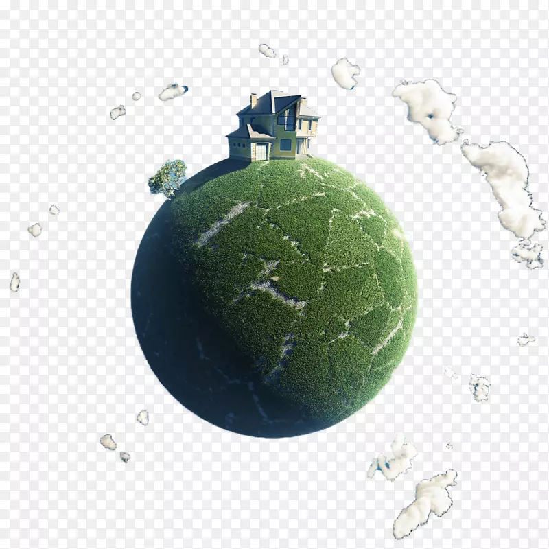 地球墙纸-绿色地球