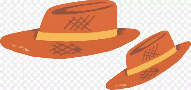 Adobe插画师-PNG农民帽子材料
