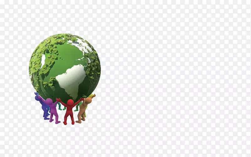 地球环境保护自然环境海报-绿色地球