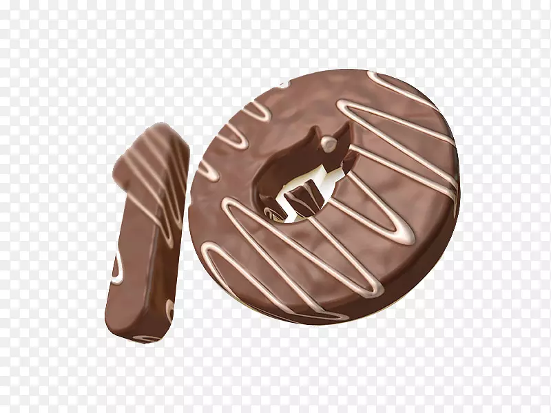 巧克力曲奇数字-十号巧克力饼干