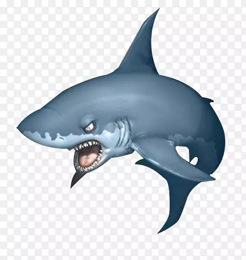 鲨鱼渲染软件-3D大白鲨
