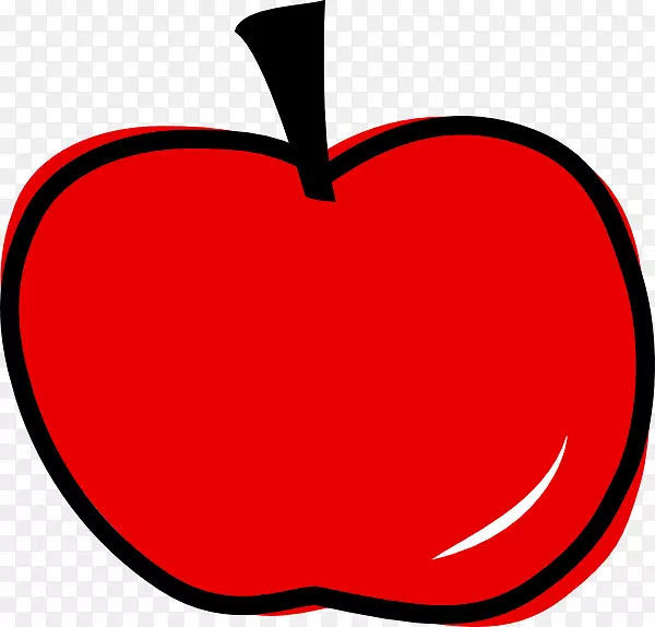 苹果可伸缩图形剪辑艺术卡通苹果