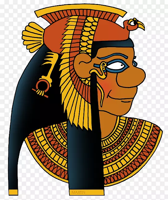 埃及金字塔古埃及古代历史剪贴画-克利奥帕特拉剪贴画