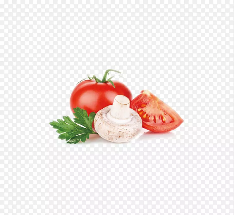 蔬菜水果番茄果蔬-番茄，蘑菇