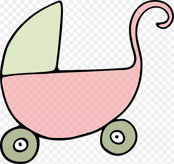 娃娃婴儿车婴儿运输卡通婴儿剪贴画卡通婴儿车