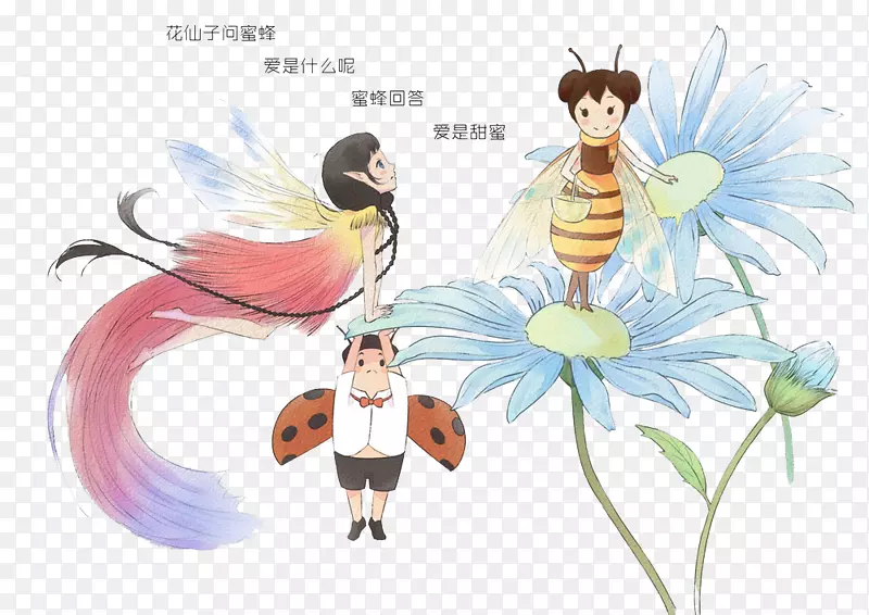 昆虫插图-昆虫飞