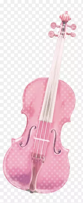 小提琴中提琴大提琴粉红色小提琴