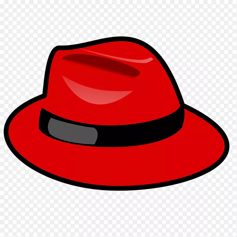 六顶思维帽红帽linux红帽企业linux剪贴画女帽剪贴画