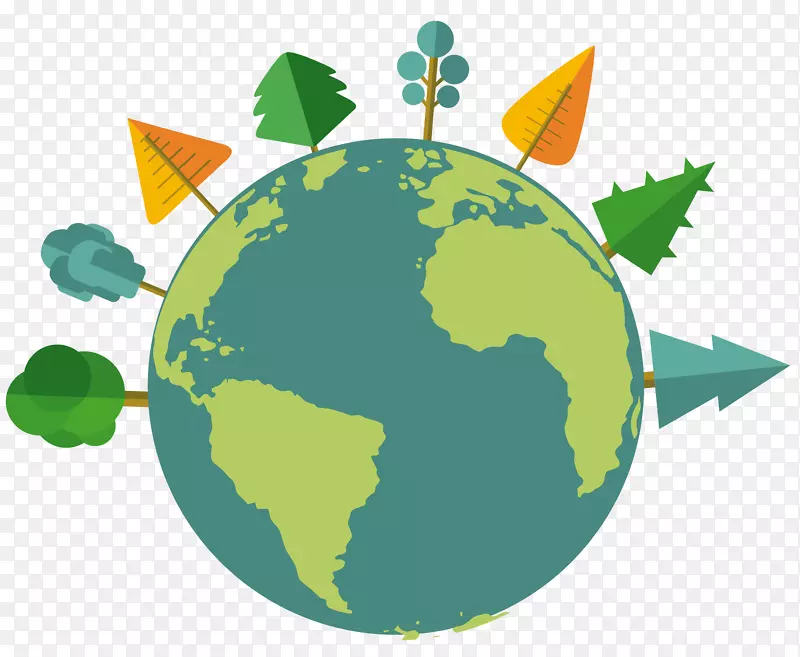 地球生态绿色地球-环境地球