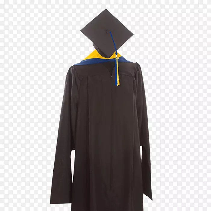 加州大学伯克利分校长袍毕业典礼学术礼服广场学术帽-毕业帽和流苏