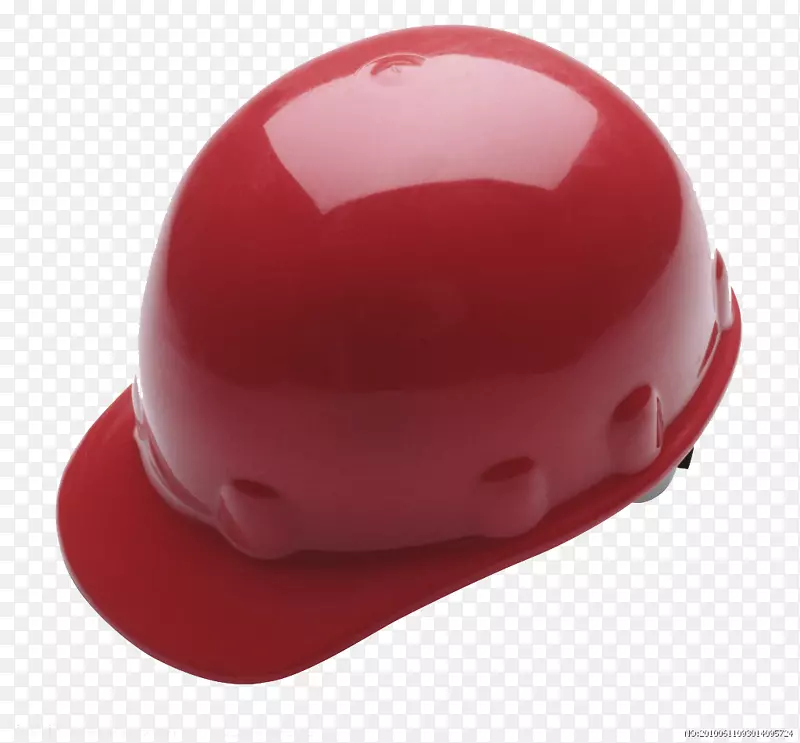 安全帽自行车头盔红色电工头盔