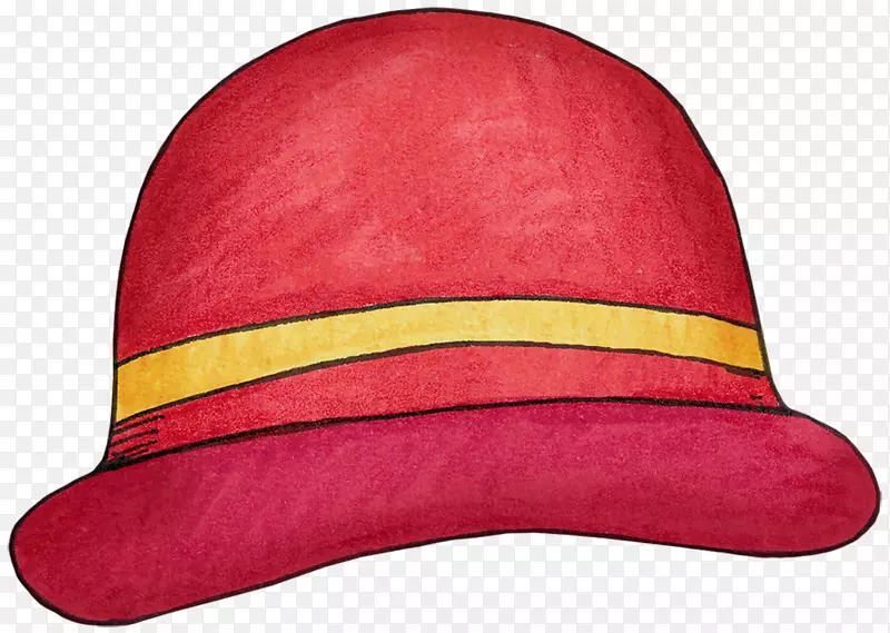 帽子贴纸红帽红帽