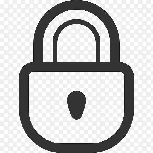 密码计算机安全可伸缩图形图标解锁剪贴器