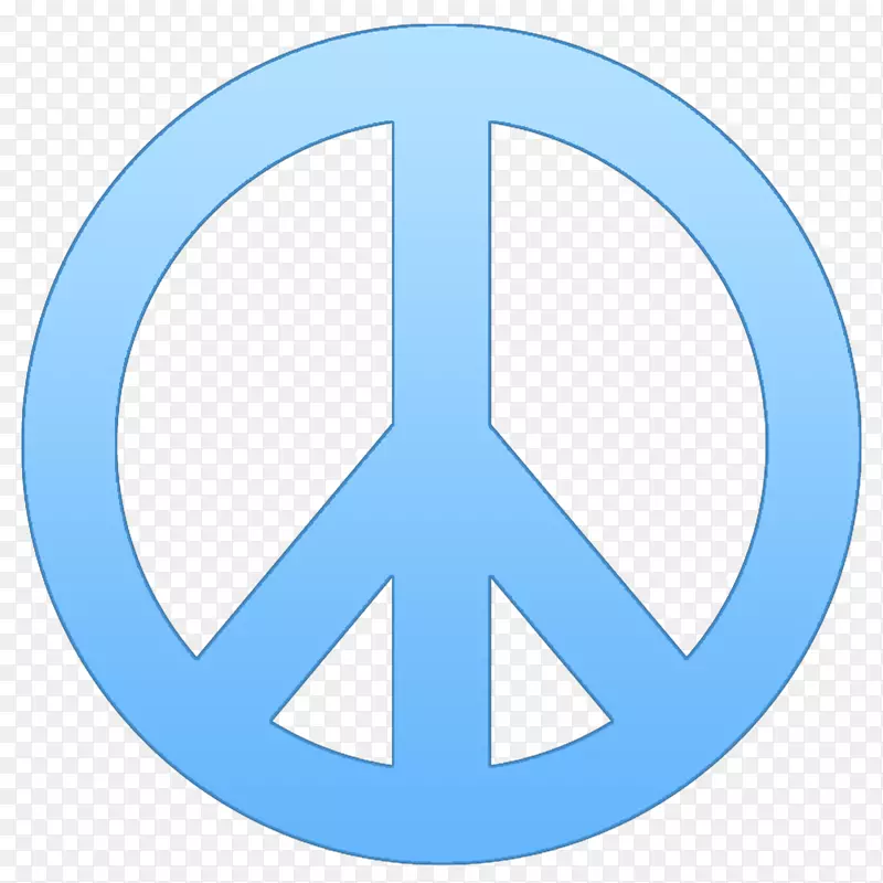 和平符号-和平标志模板