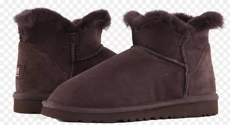 雪靴雪鞋-棕色雪靴