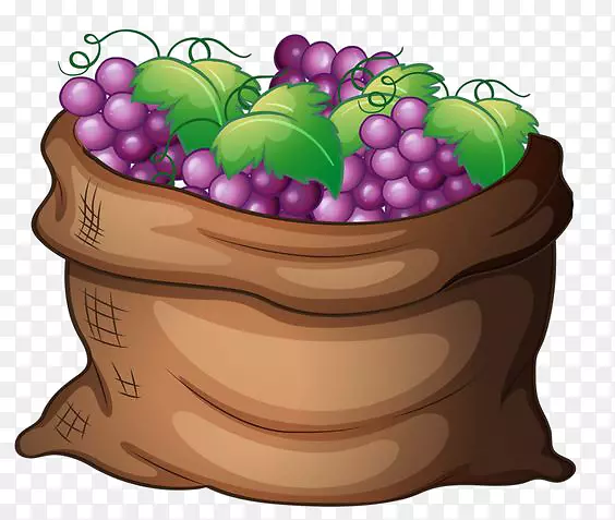 土豆泥烤土豆-免费剪贴画-葡萄