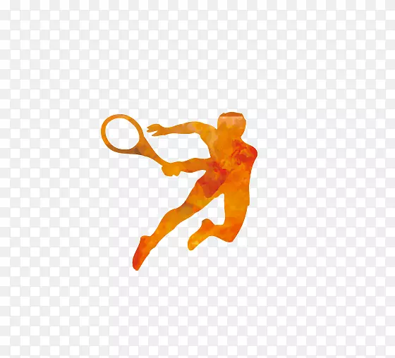 羽毛球运动网球-打羽毛球