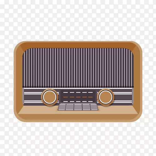 无线电材料复古收音机