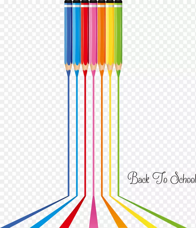 图形设计铅笔墨水和彩色铅笔