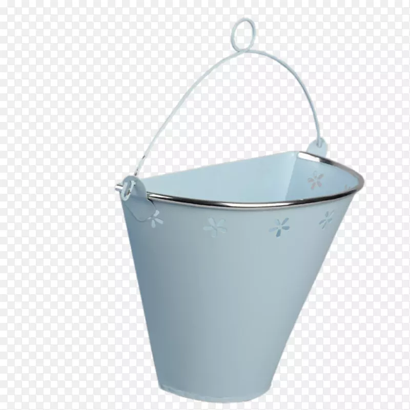 桶容器-创意蓝色桶