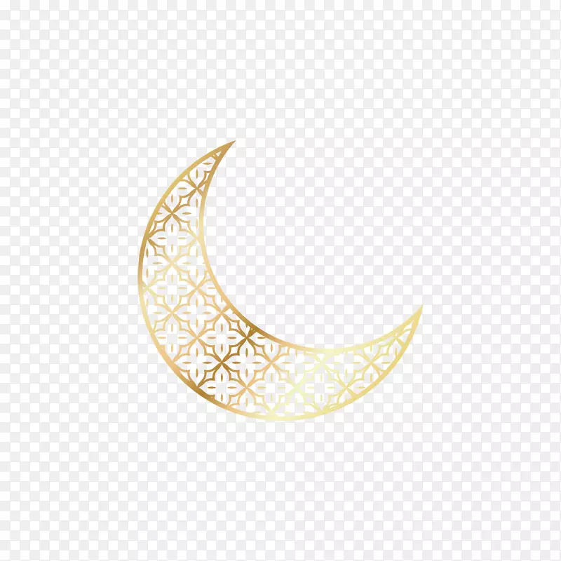 月球-金色月亮海报空心材料