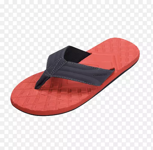 拖鞋Quik银木板短裤沙滩-QuikAg，橙色男式休闲沙滩凉鞋滑行