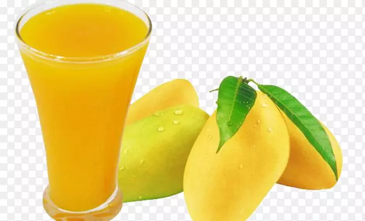 橙汁奶昔芒果食品芒果汁
