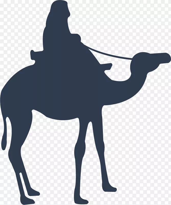 骆驼下载图标-蓝色骆驼