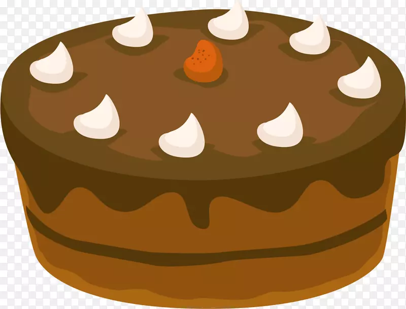 巧克力蛋糕咖啡松饼包装袋面包店巧克力蛋糕