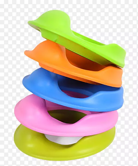 婴儿尿布塑料马桶.彩色塑料马桶圈