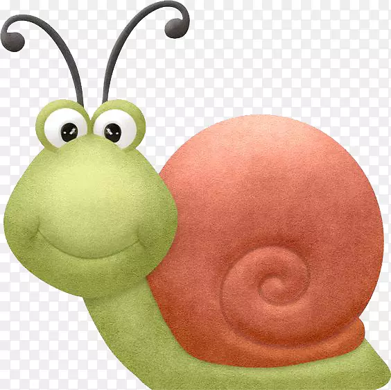 无虫内容剪辑艺术-卡通蜗牛