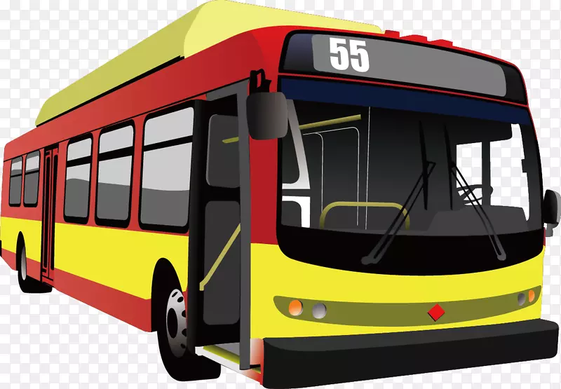 巴士专利费-免费巴士插图-手绘巴士