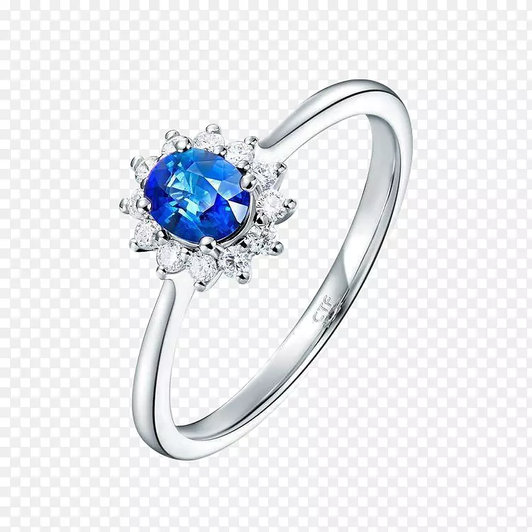 蓝宝石戒指，宝石设计师-蓝宝石戒指