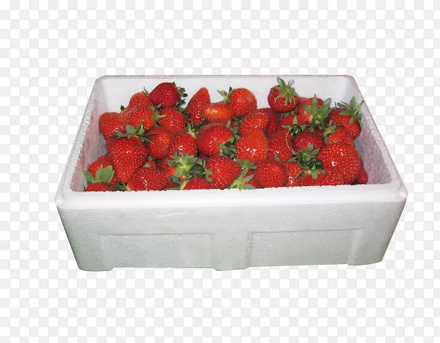 草莓艾德马西卡图标-一盒红色草莓采摘图片材料