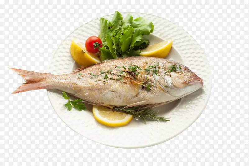 海鲜油炸鱼营养-美味的鱼高清图片材料