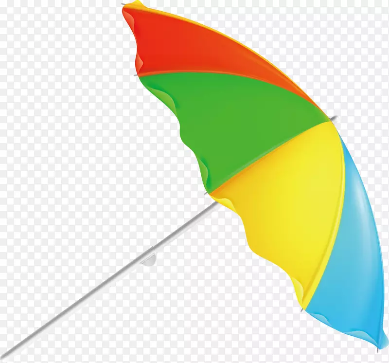 雨伞--彩色伞元素
