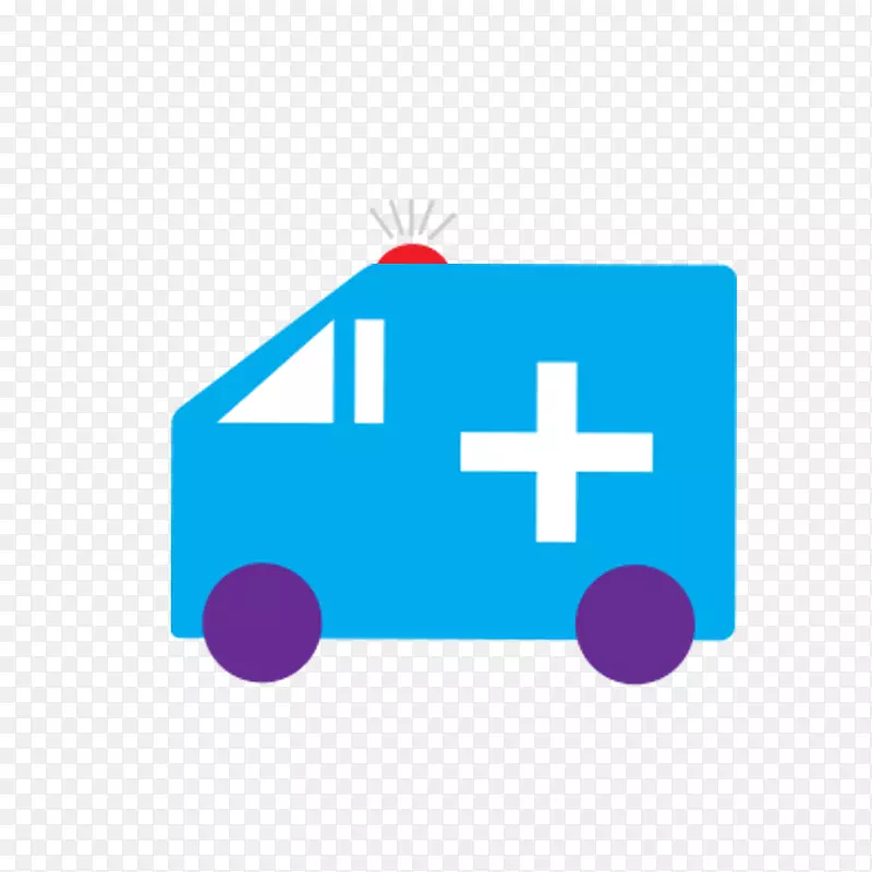 救护车医院-蓝色救护车