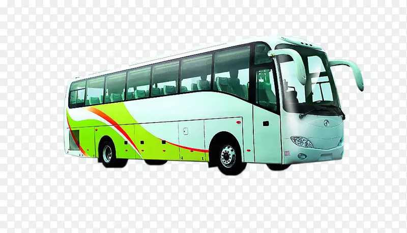 洛阳旅游巴士服务车-白绿巴士