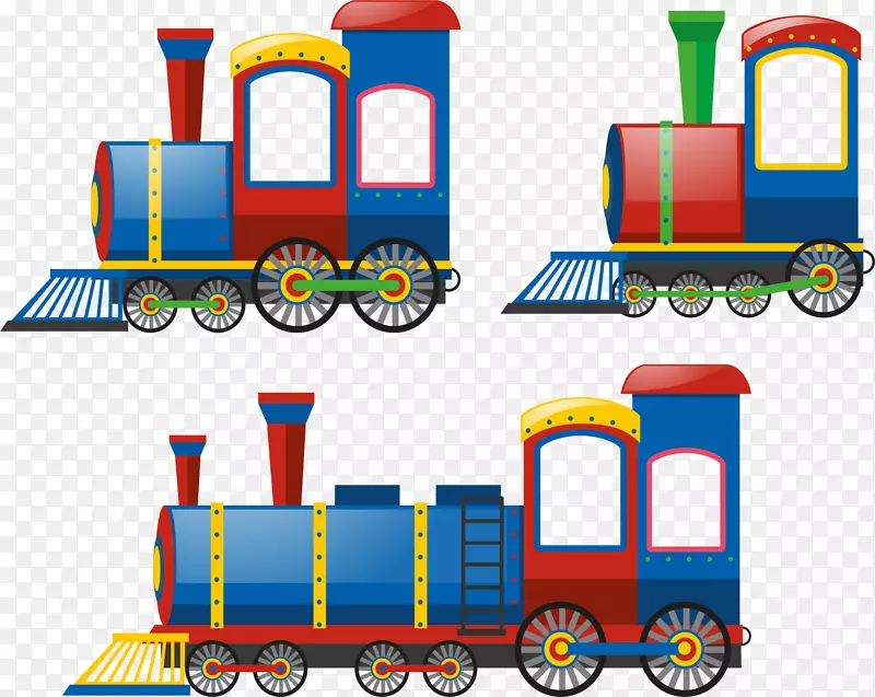铁路运输转向架夹艺术蓝色列车