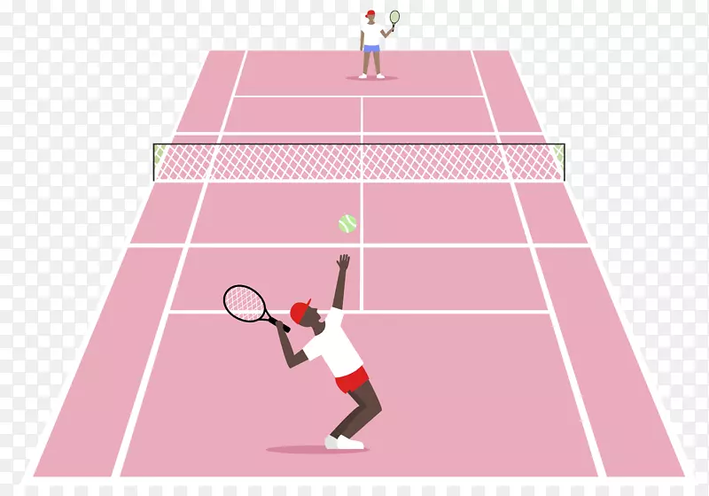 网球中心-免费剪贴画-网球