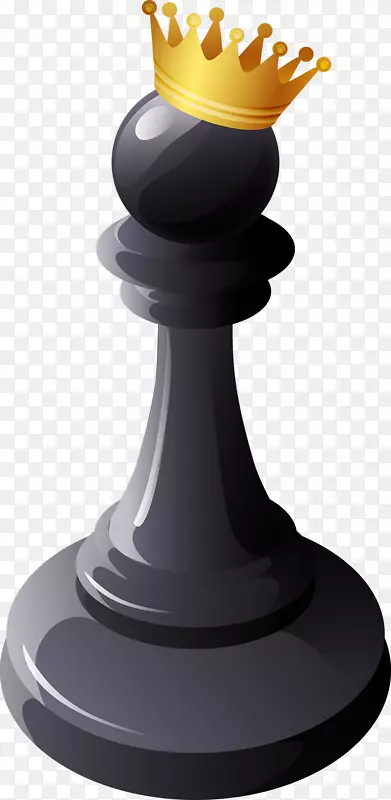 棋子王棋盘游戏-黑色国际象棋