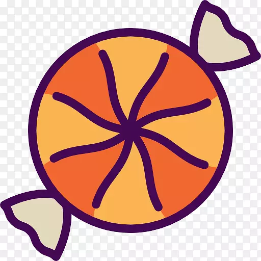 棒棒糖夹艺术手绘糖果
