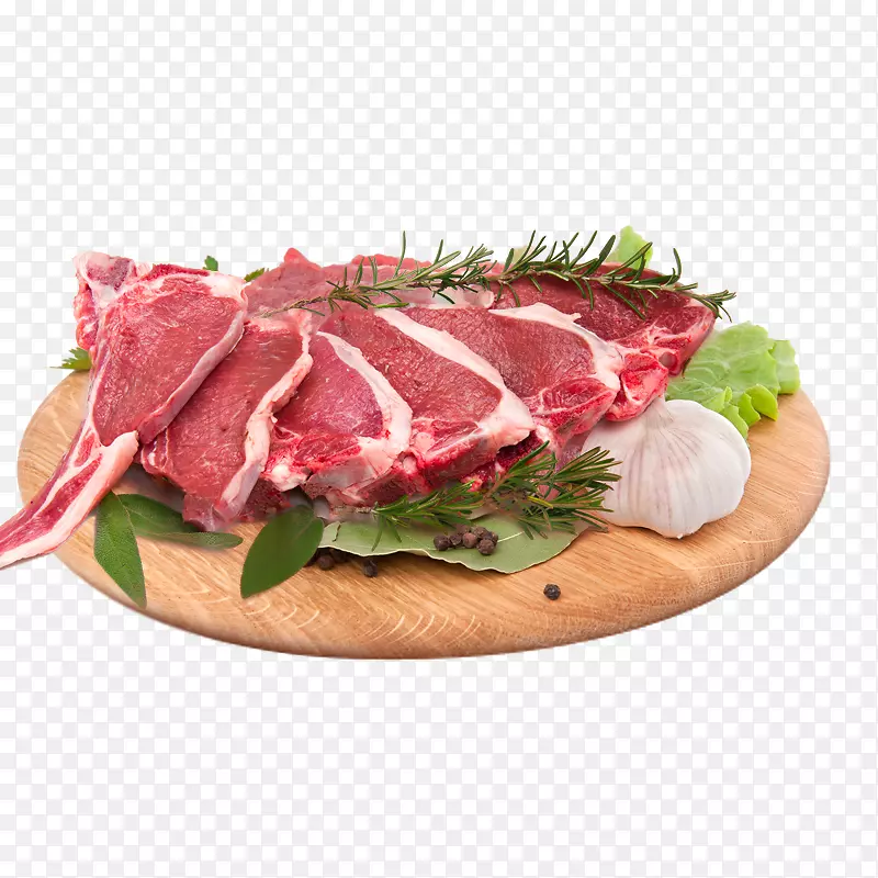烤肉，牛腰牛排，火锅，牛排-盘子里的肉