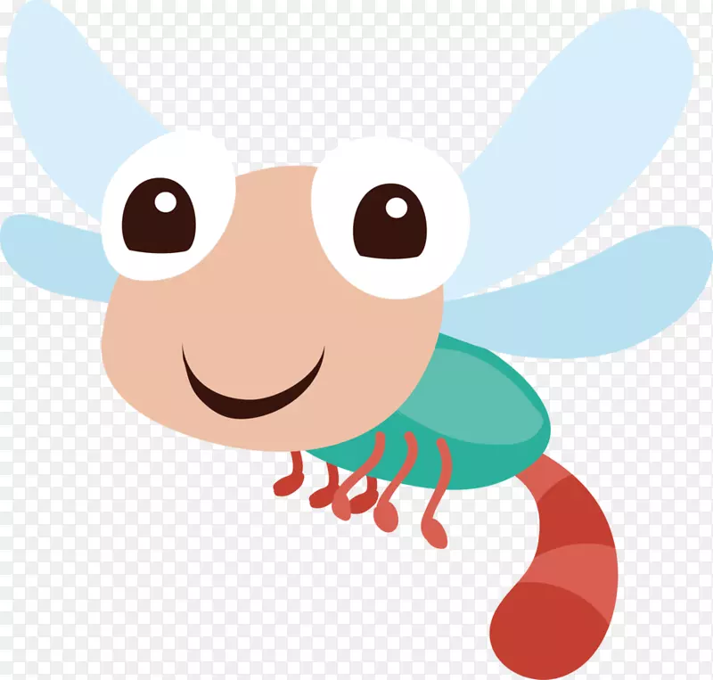 昆虫动画剪辑艺术-笑蜻蜓