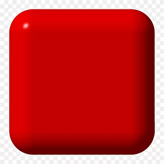 红色按钮方形-经典红色按钮