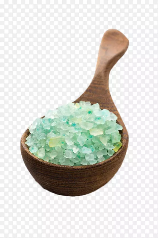 结晶盐绿氯化钠绿海盐晶体