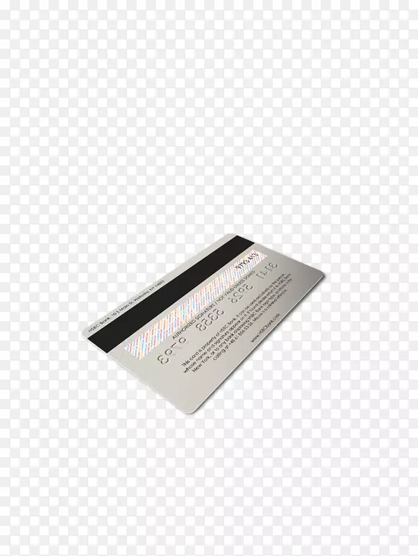 银行卡-背面的灰色银行卡