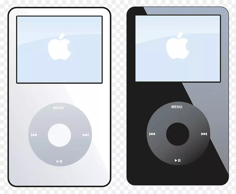 ipod触摸ipod经典Macintosh ipod纳米苹果按钮在苹果设备上