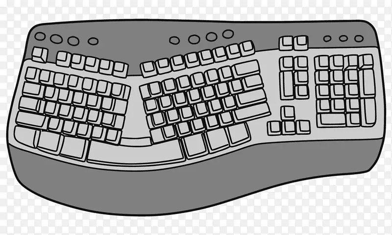 电脑键盘空格键卡通键盘