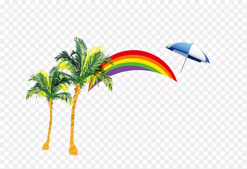 纳塔椰子海滩-彩虹棕榈滩